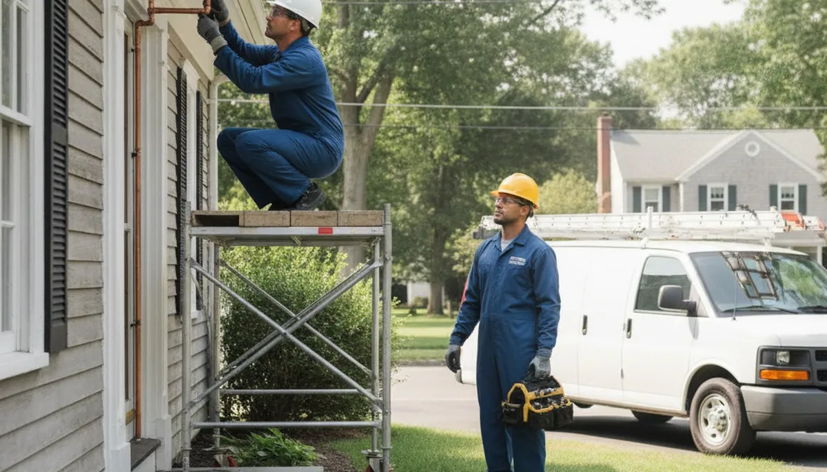 Professional plumber service in Reading, MA for plumbing repairs and emergency fixes